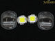 Road Light COB LED Modules With Wide Angle 160*70 Degree Glass Lens