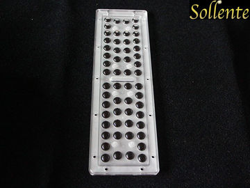 90 Degree SMD 3030 Street Light LED Lens Array With Silicone Gasket