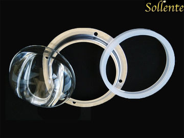 LED Street Glass Light Lenses For 40W COB CXA / B 25xx 130x80 Degree