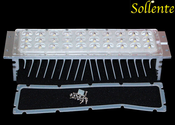 High Lumen LED Street light Module 65x135 Degree Optical Grade PC