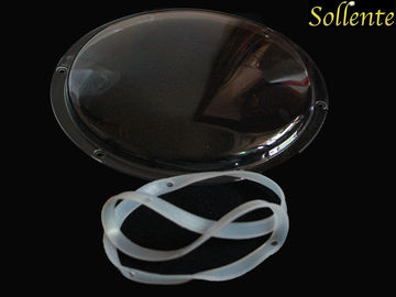 Optical PC 225mm Transparent LED Lens Cover For High Bay Light