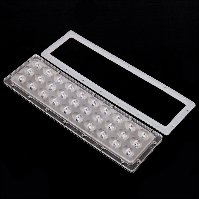 Lamp Led Array Type 3 Plastic LED Lens Array For 30 Watts High Lumen Gas Station Lamp