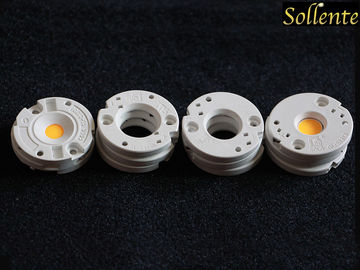 Beryllium Copper Nickel Plated COB LED Holder White Color 35mm Diameter