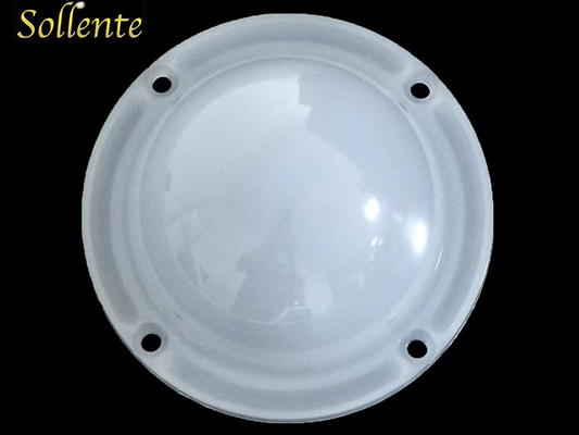 60mm Round Milky White Plastic Lens Cover For Outdoor High Bay Light