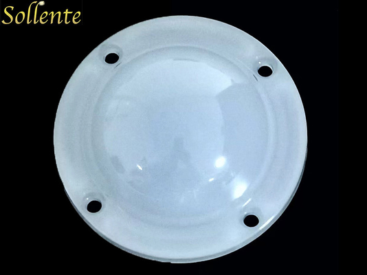 60mm Round Milky White Plastic Lens Cover For Outdoor High Bay Light