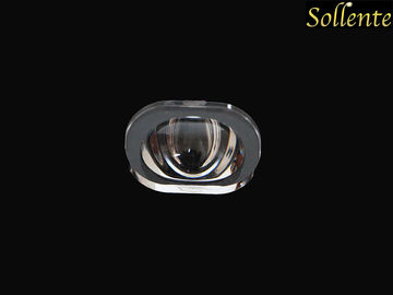 Asymmetric 30° 1 Watt SMD3535 LED Optics Lenses For Led Street Light