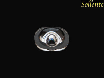 Asymmetric 30° 1 Watt SMD3535 LED Optics Lenses For Led Street Light