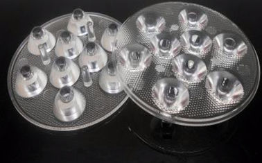 9W Round LED Optics Reflector , PMMA LED Light Array For Road Lamp